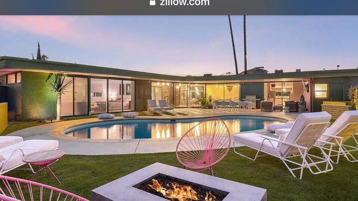 ‘Slick Greg Brady vibes’ ooze from this California home for sale. Check out the inside