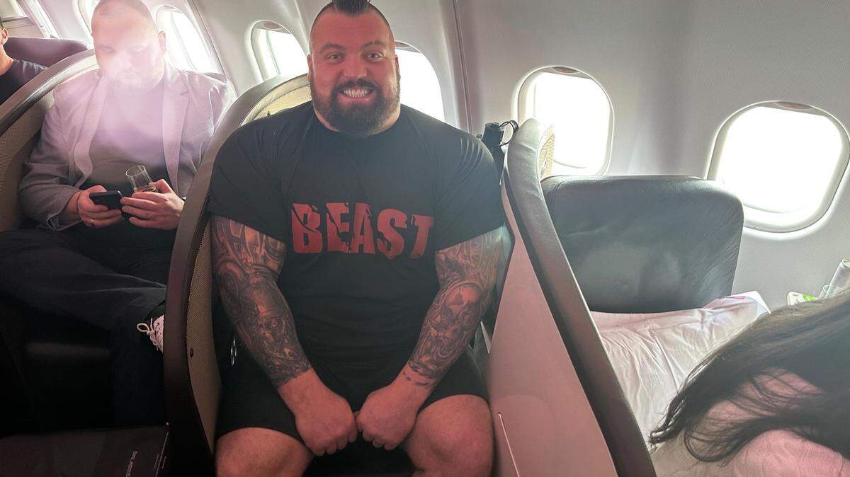 English strongman Eddie Hall had positive things to say about Fort Worth in his latest YouTube video.