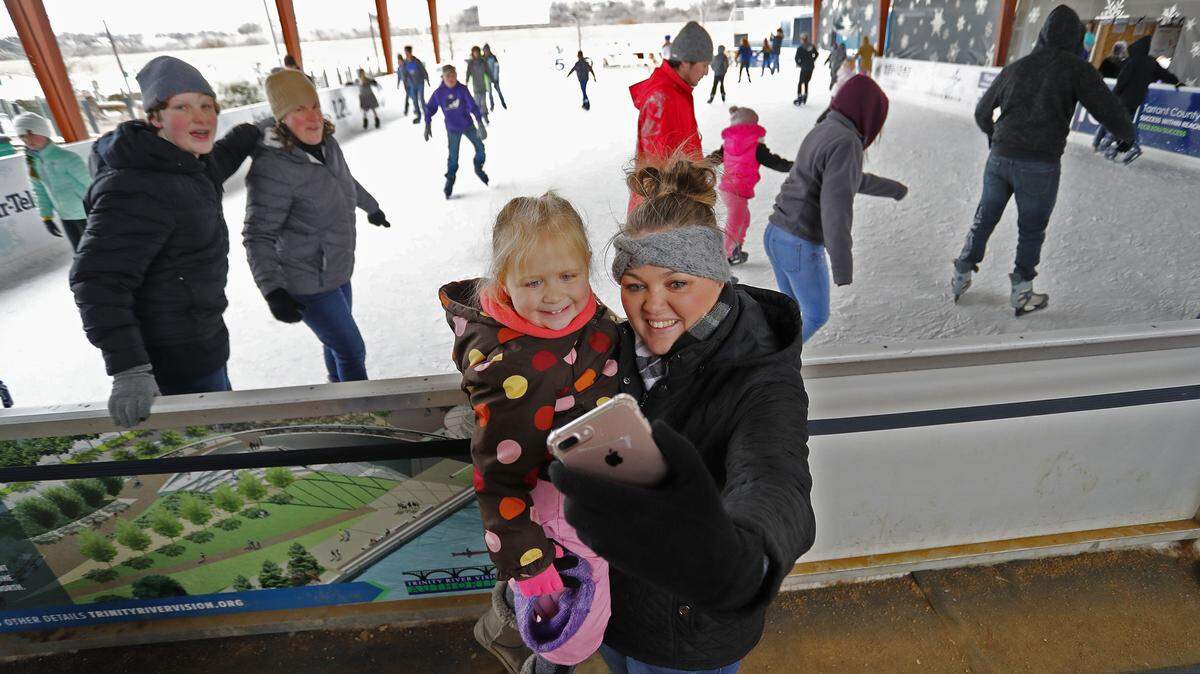 It got down to 13 degrees at DFW Airport overnight Wednesday.