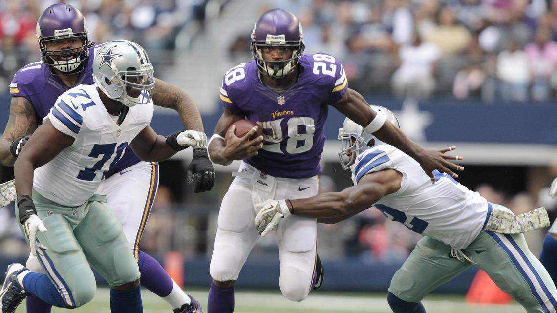 Adrian Peterson had elite speed and size long before he made it to the NFL.