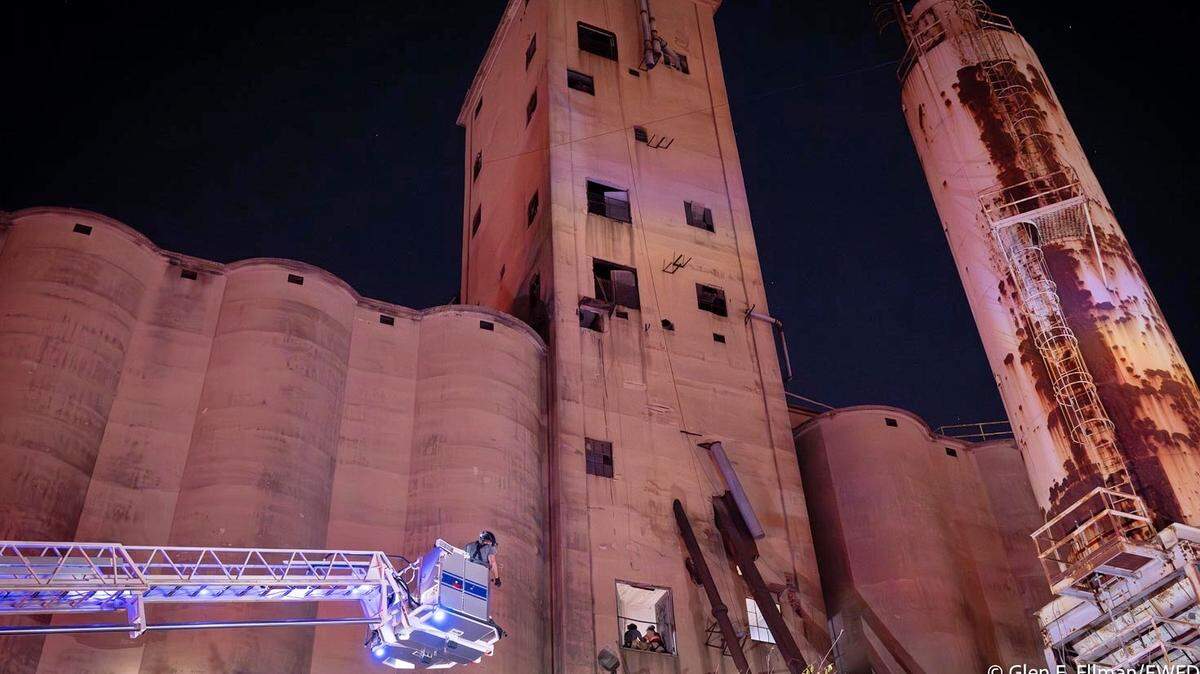 A man was seriously injured after falling inside an abandoned grain silo in south Fort Worth the night of Oct. 2, officials say.