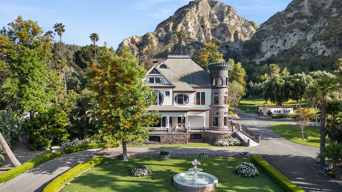 Exterior of the mansion