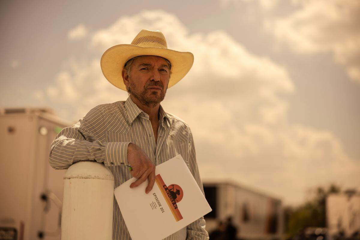 Billy Bob Thornton as Tommy Norris in season 2 of Landman streaming on Paramount+.