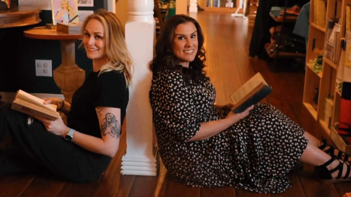Katy Lemieux (left) and Valerie Walizadeh are co-owners of Talking Animals Books, the first and only independent bookstore in Grapevine.