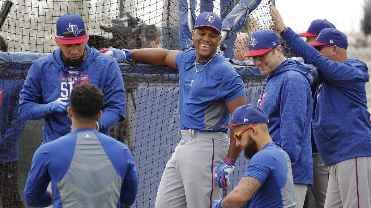 Adrian Beltre is the leader of the Rangers' clubhouse, where the belief is that quality people and teammates win championships.