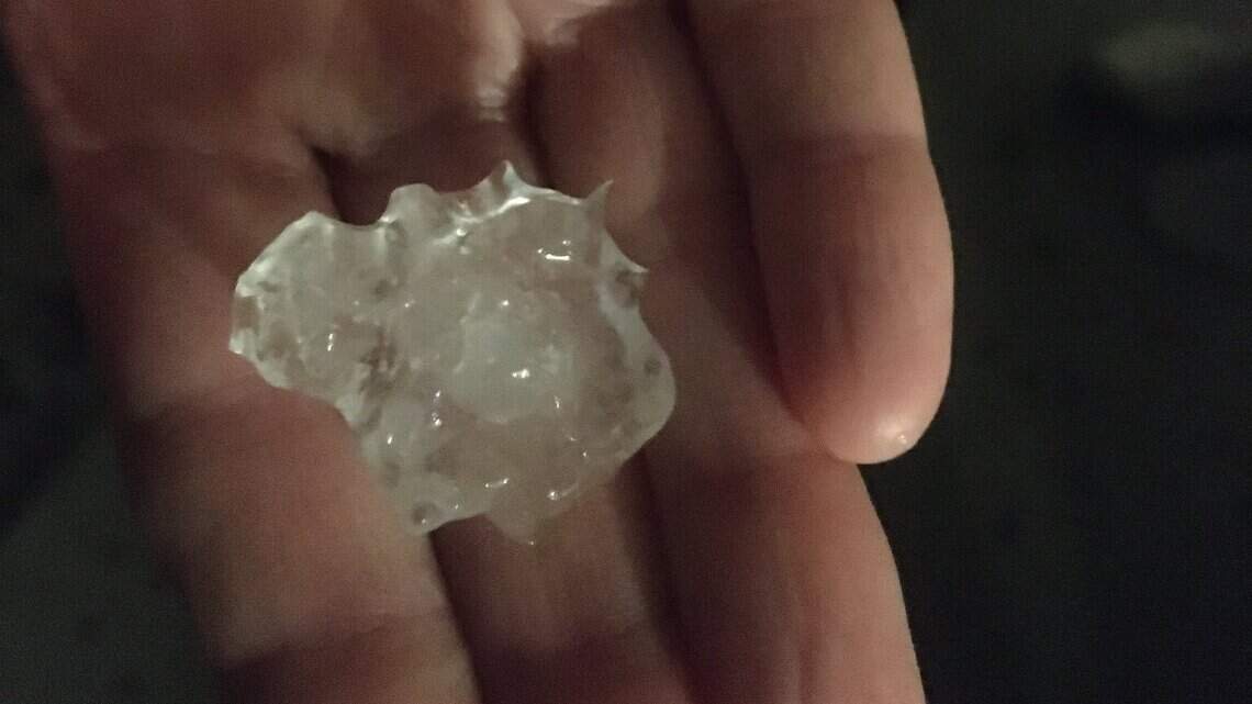 Hail as large as golf balls hit North Texas overnight | Fort Worth Star ...