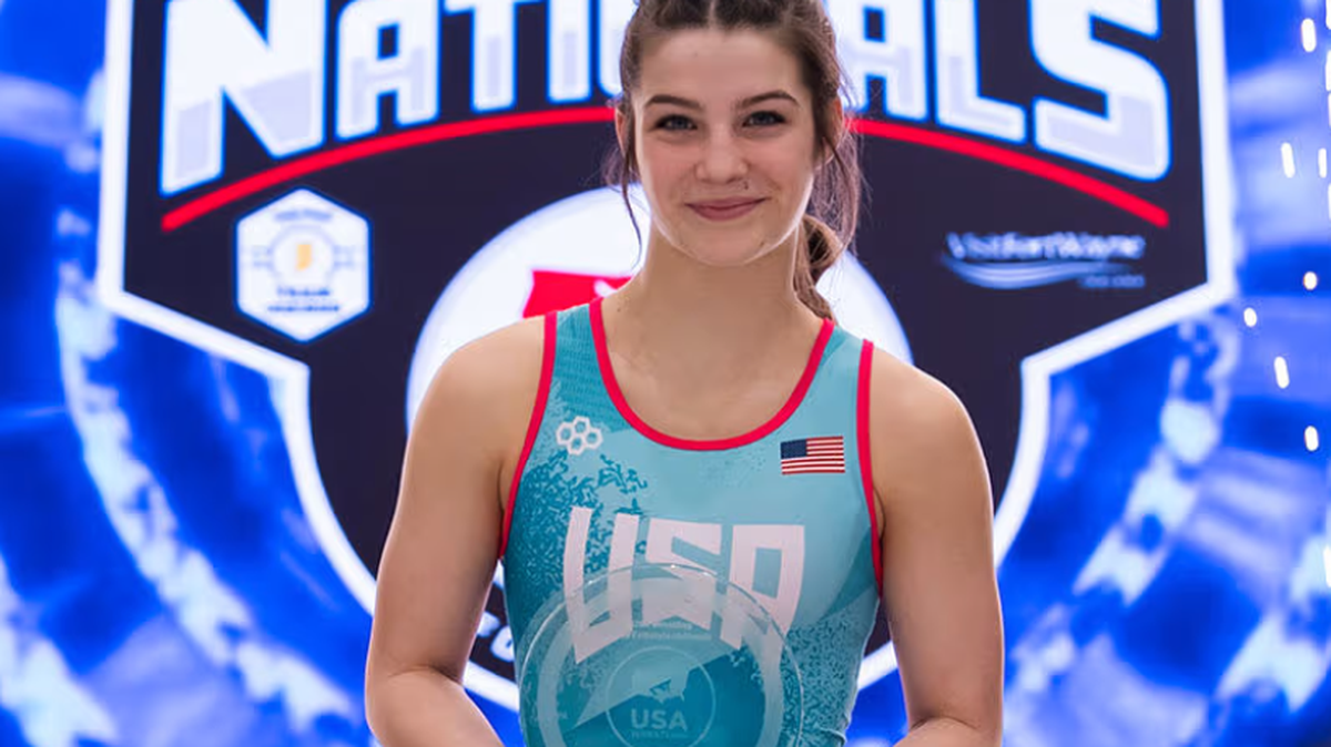 Azle freshman Zaylyn Woods is a three-time national wrestling champion.