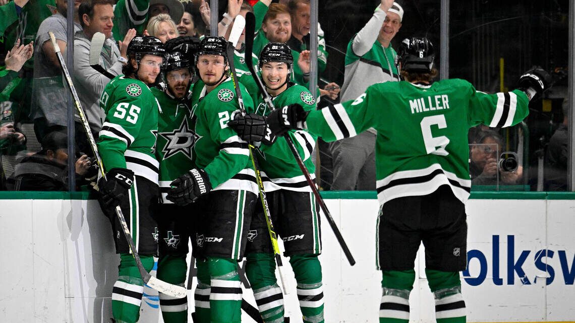 Big second period lifts Dallas Stars past Seattle Kraken