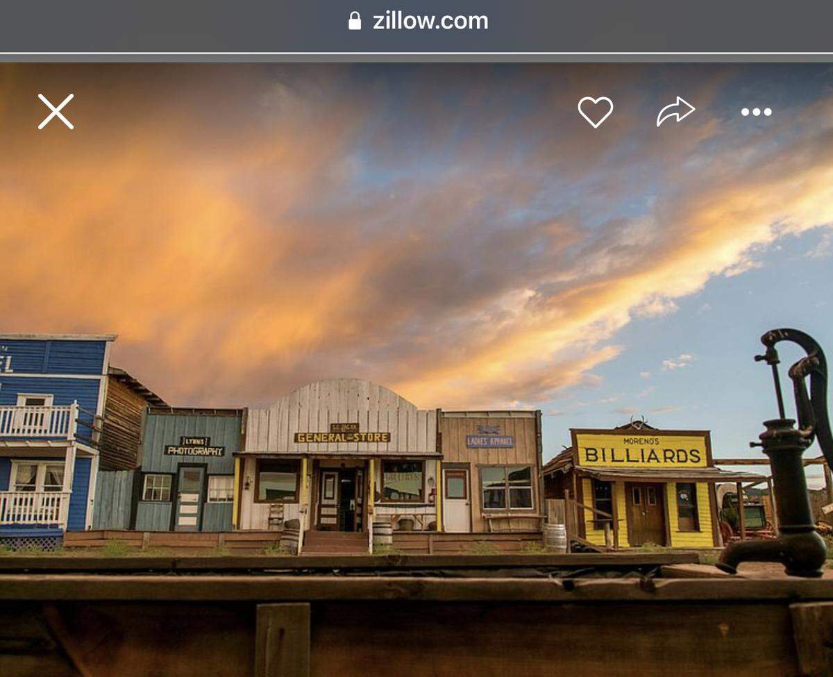 Western town
