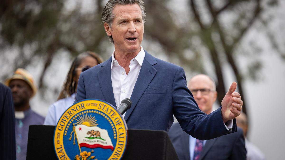 Gov. Gavin Newsom says a legal fund will allow California to immediately file lawsuits and defend against litigation from the Trump administration. (Jason Armond/Los Angeles Times/TNS)