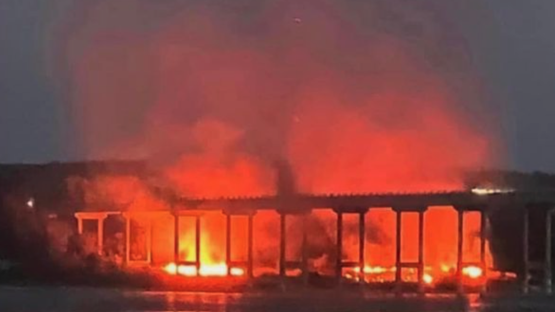 The City of Killeen said firefighters were at the Stillhouse bridge after they received reports of fireworks being set off there.