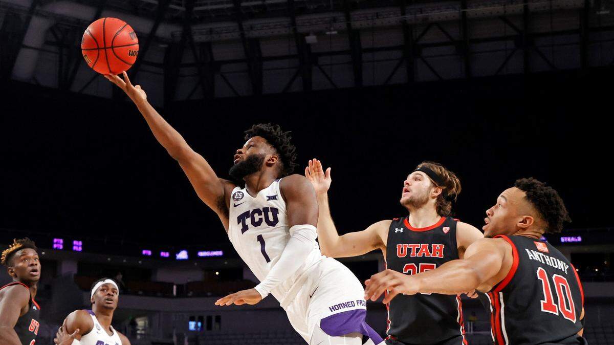 TCU guard Mike Miles tied his career high with 28 points in Wednesday’s 76-62 win over Utah at Dickies Arena.