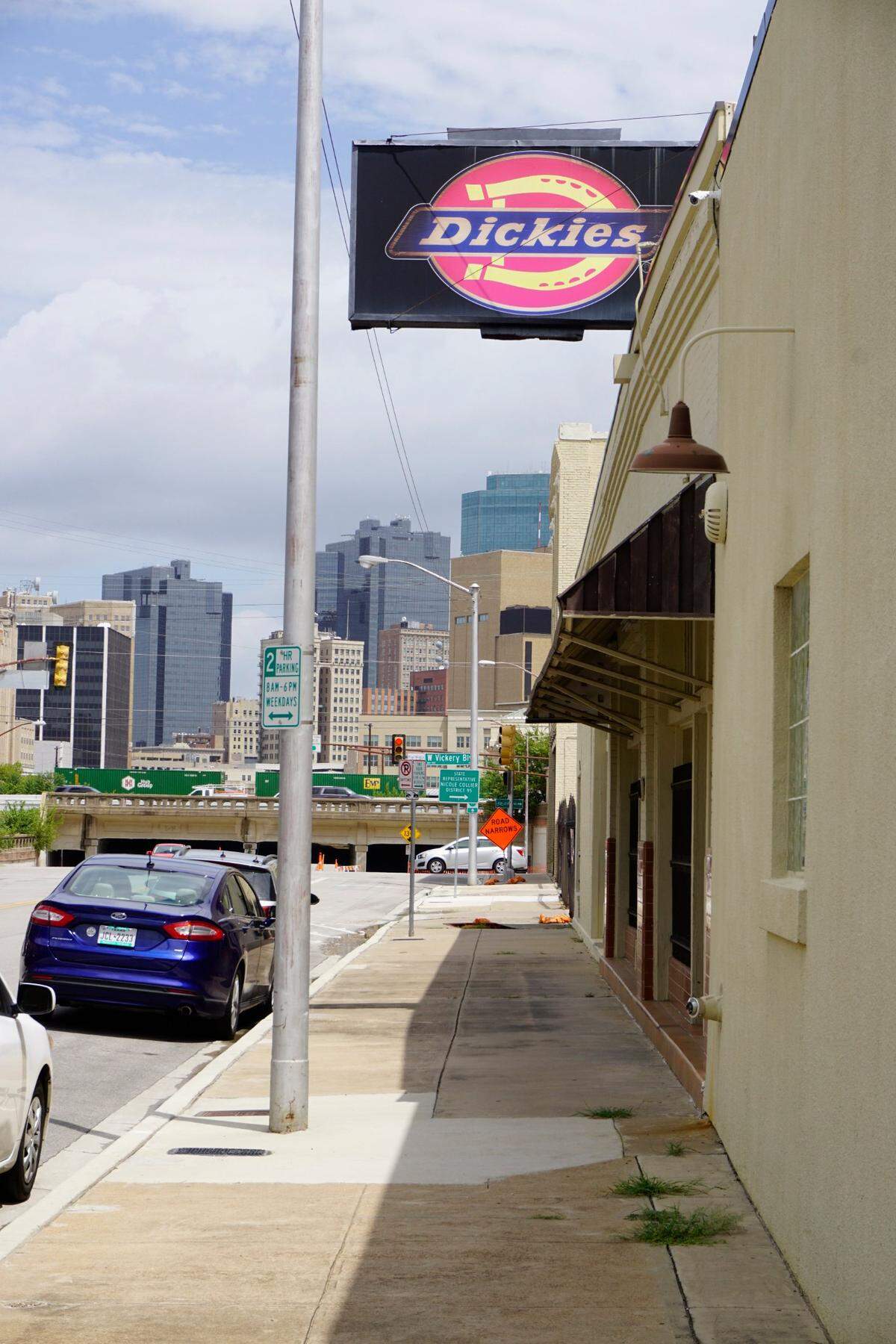 Williamson-Dickie headquarters at 509 W. Vickery Blvd. in Fort Worth in 2017. The company and its Dickies brand was acquired by VF Corp that year.