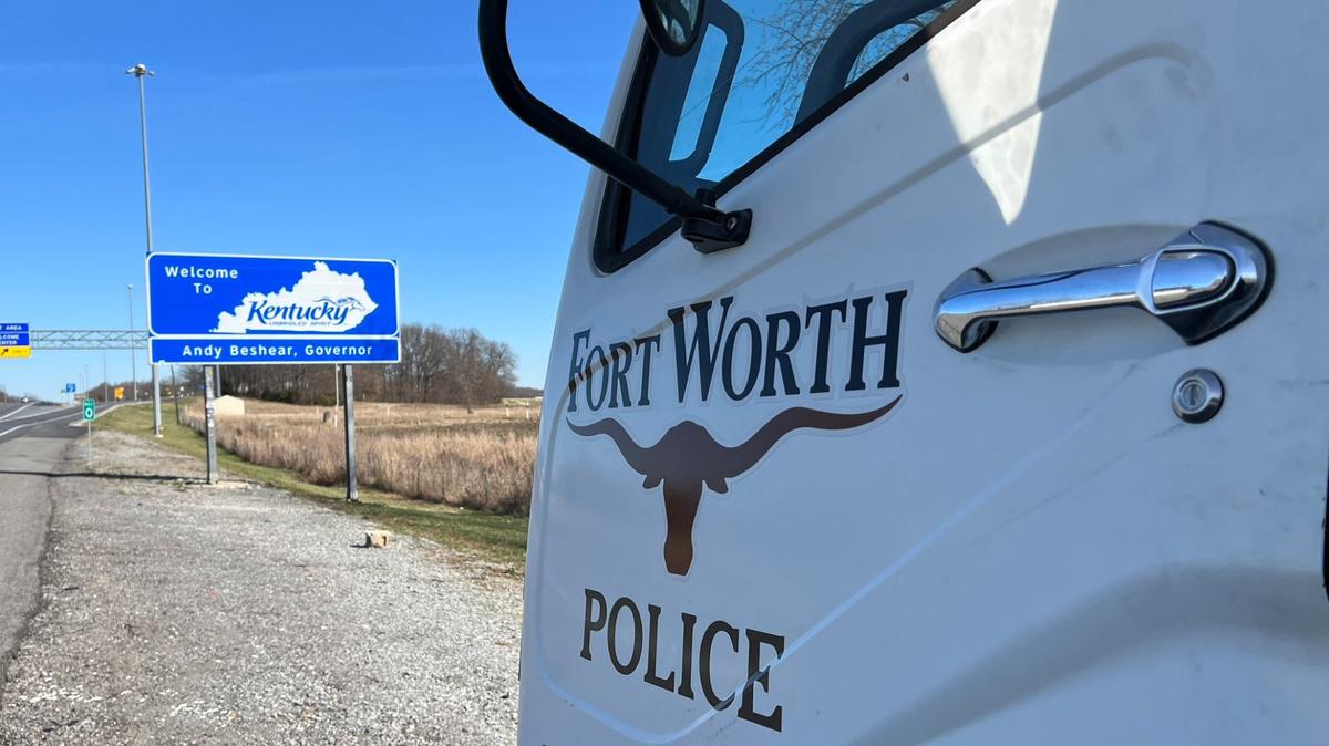 Two Fort Worth police officers drove nearly 1,300 miles over the weekend to deliver fresh water to an Ohio community whose water supply was contaminated in early February.