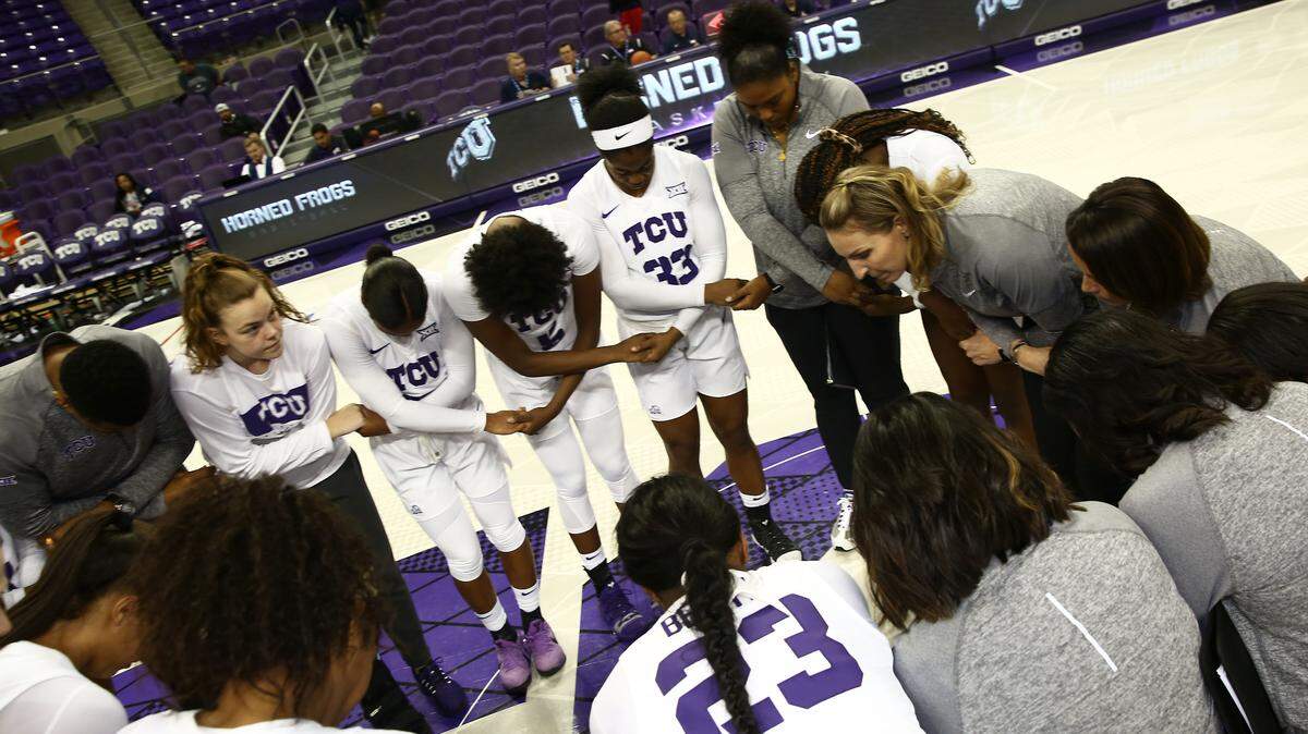 The TCU women’s basketball team hoped to play in March Madness this season.