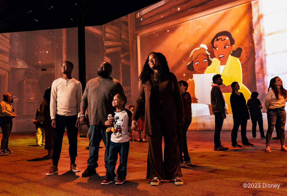 The Immersive Disney Animation exhibit will be in Dallas throughout the summer and close in early September.