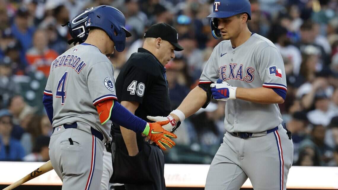 Texas Rangers shortstop Corey Seager heads back to the 10-day injury list
