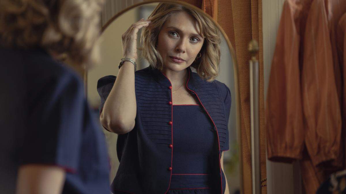 Elizabeth Olsen stars as Candy Montgomery in the new HBO Max series “Love & Death”.