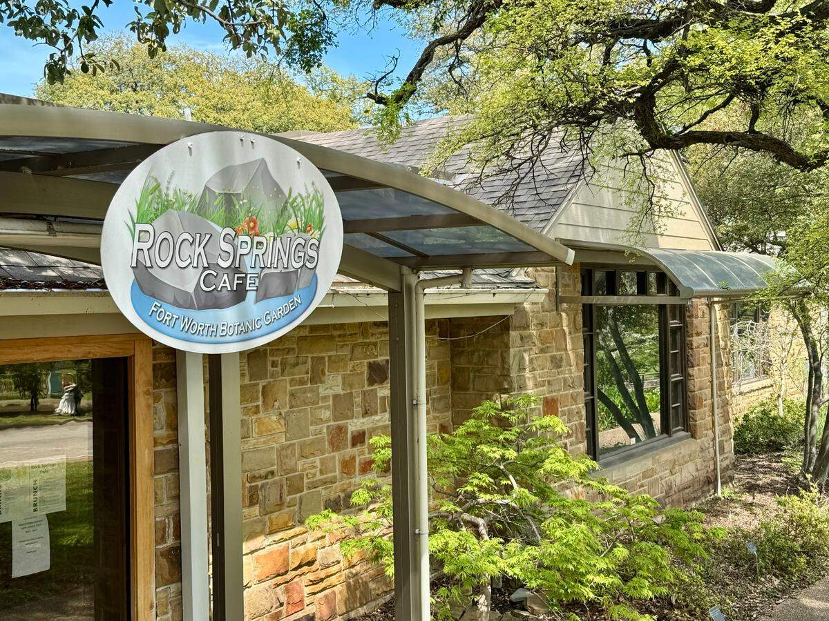 Rock Springs Cafe in the Fort Worth Botanic Garden, March 20, 2024.