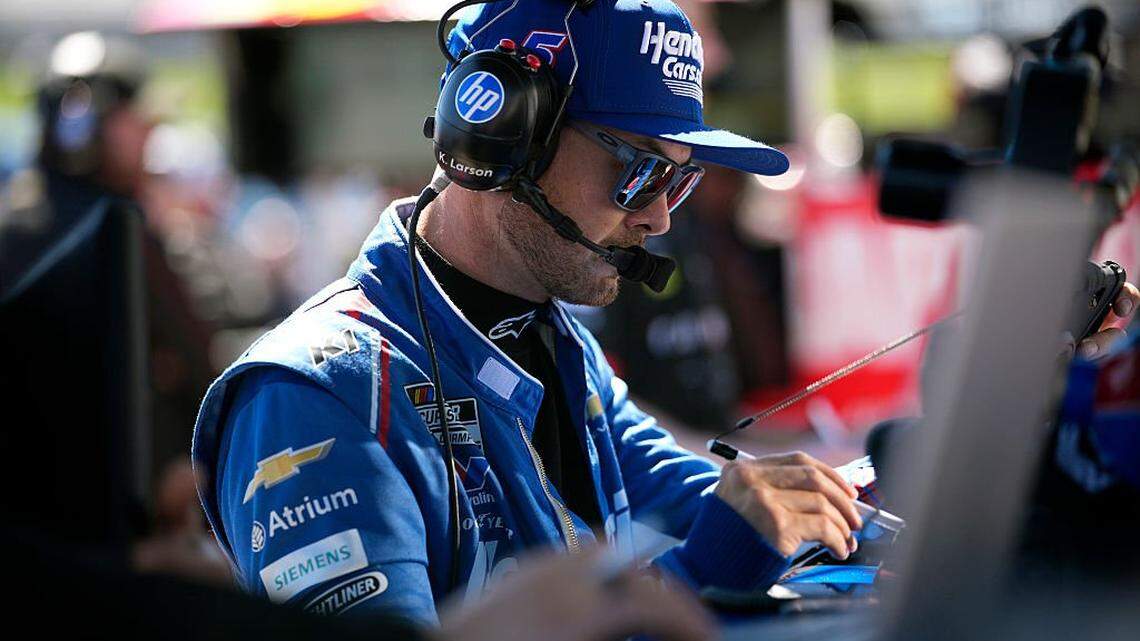 NASCAR’s Kyle Larson talks defending title before race at Texas Motor Speedway