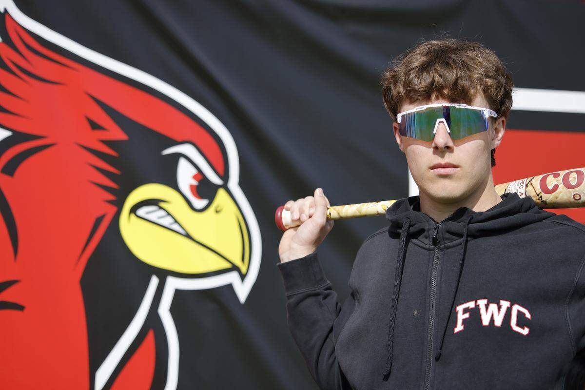 Fort Worth Christian short stop Grady Emerson during baseball practice at Fort Worth Christian School in North Richland Hills, Texas, Monday Feb. 23, 2026.