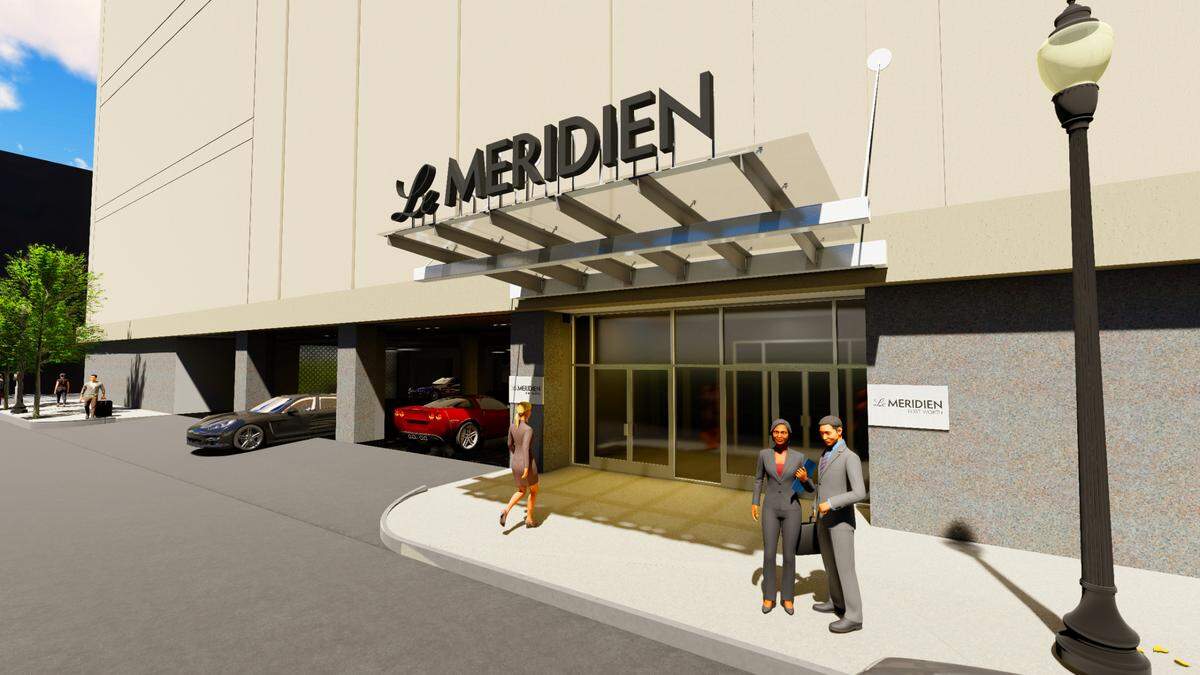 The 14-story Le Méridien Fort Worth Downtown will bring 188 rooms to Commerce Street.