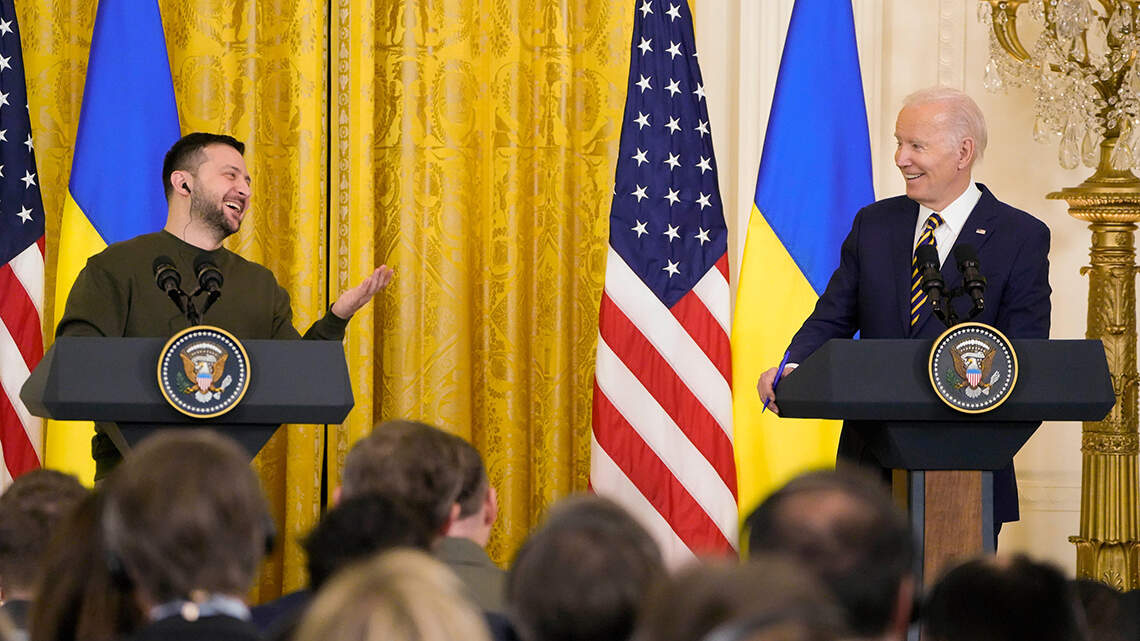 Call me a RINO, libertarians. Ukraine is one of the few things Joe Biden gets right | Opinion