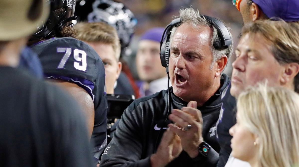 TCU head coach Sonny Dykes could go undefeated and be left out of the College Football Playoffs.