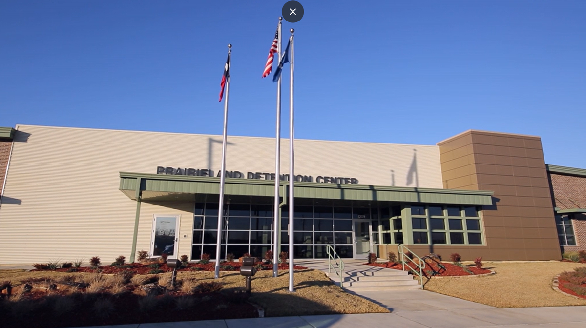 U.S. Immigration and Customs Enforcement’s Prairieland Detention Center in Alvarado.
