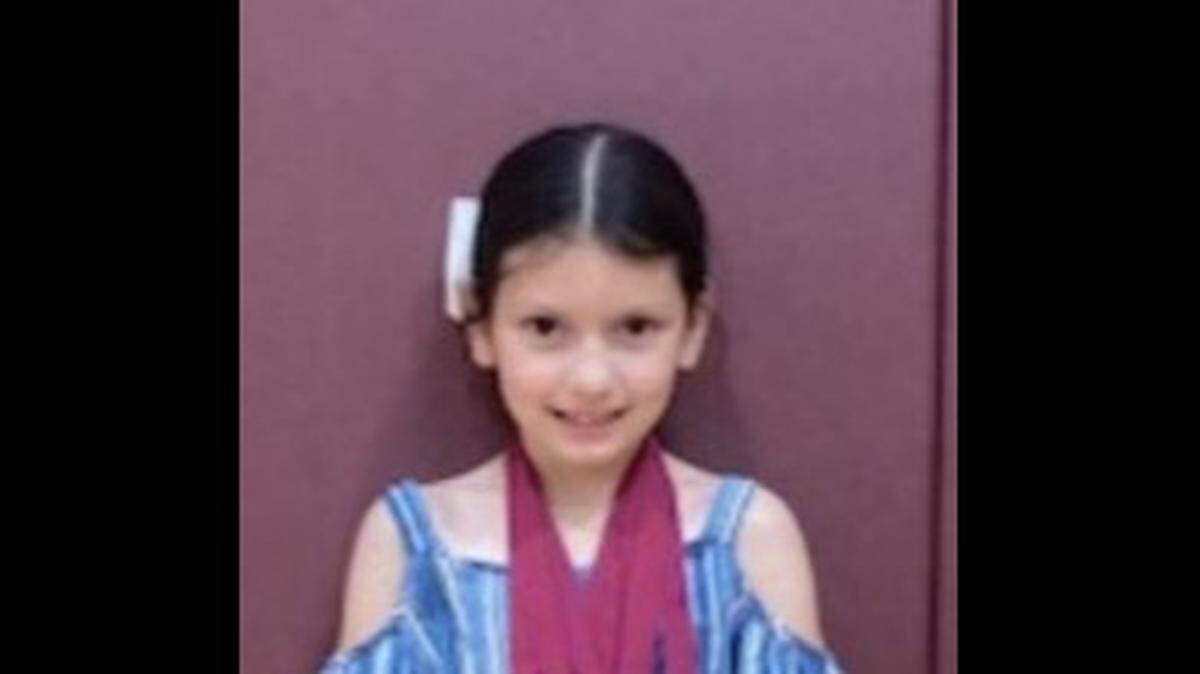 Police are looking for Maya Borrego, 8, last seen in the 100 block of West Buena Vista Street in Dilley, TX, Saturday morning.