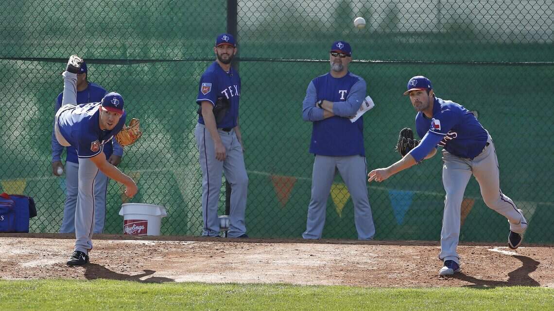Texas Rangers spring training: No straight six-man rotation | Fort ...