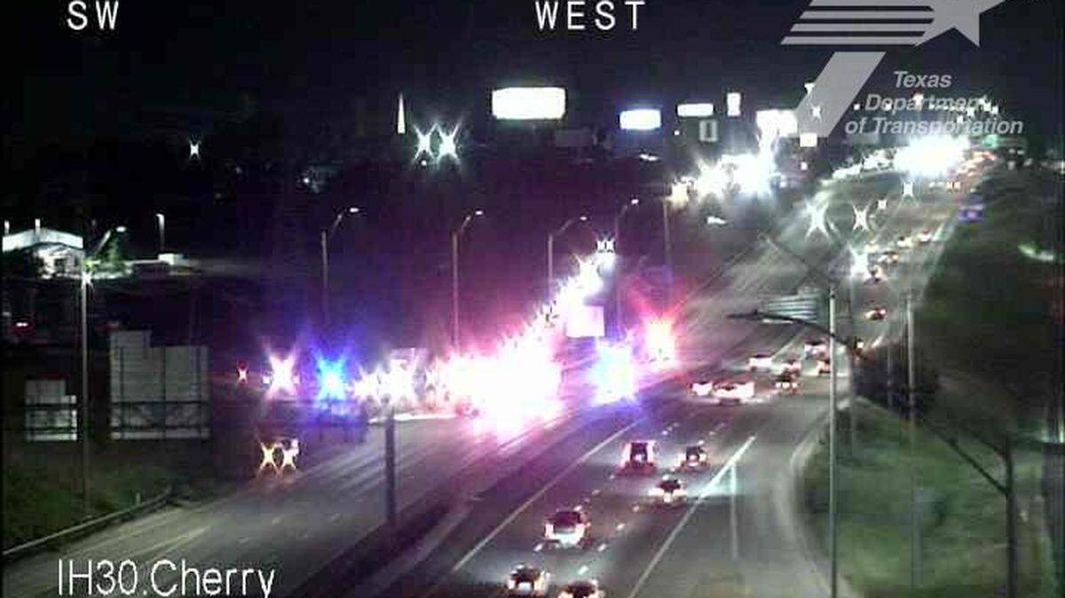 A driver was killed in a fiery two-vehicle crash on Interstate 30 in west Fort Worth about 9:30 p.m. Saturday, Oct. 4, police said.