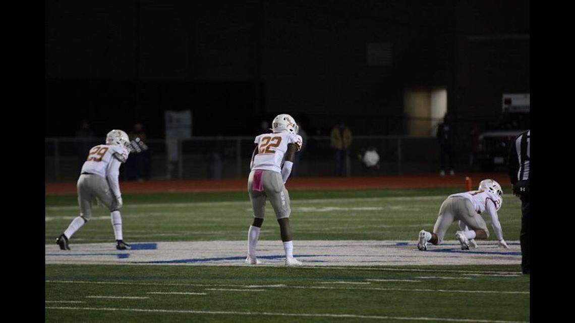 Arlington Bowie senior DB Trelyn Martin made 115 tackles this season.