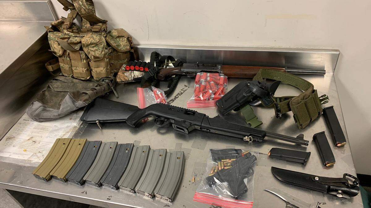 Roman Collins, 27, was found with several weapons inside a Unitarian Universalist church after a caller reported he threatened to kill people on Wednesday, Aug. 23, 2023, according to Fort Worth police.
