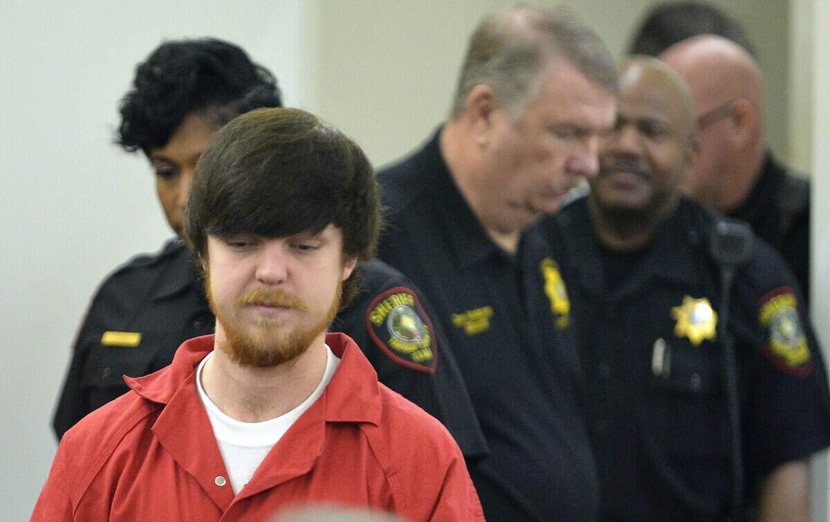 Ethan Couch is brought into Judge Wayne Salvant's court for Couch's adult court hearing at Tim Curry Justice Center in Fort Worth, TX, Wednesday, April 13, 2016. (Pool Photo/Fort Worth Star-Telegram/Max Faulkner)   