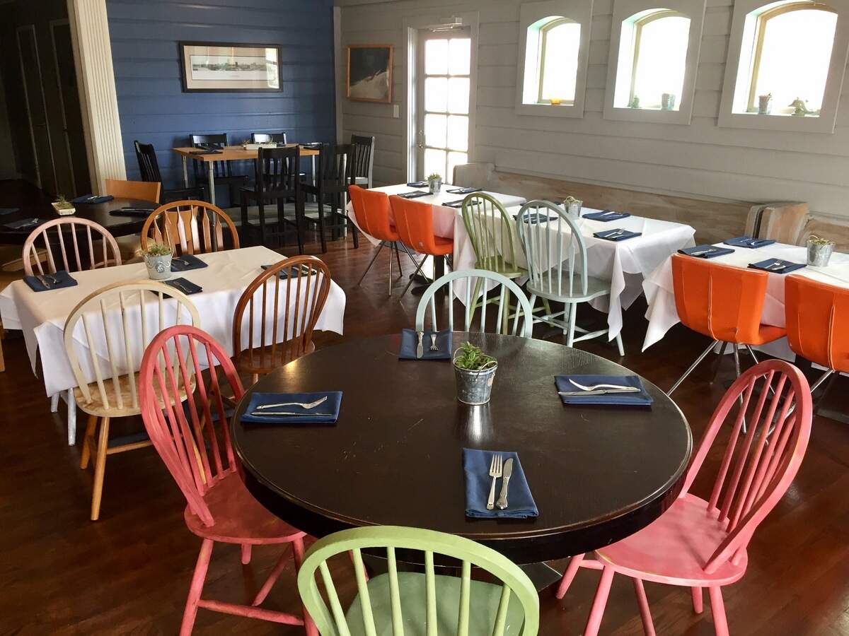 Tributary Cafe is in an old home on Race Street.