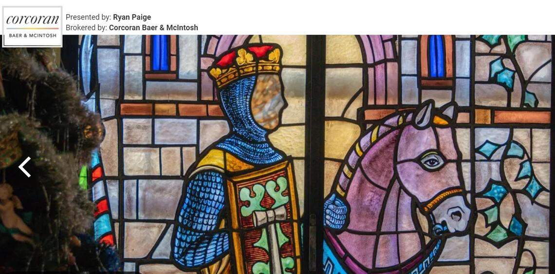 Stained glass window