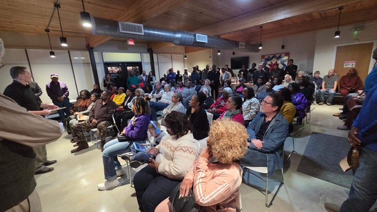 The Mansfield Historical Society held a meeting at the Man House Museum, 604 W Broad St., on Feb, 21 and was attended by over 100 people. It was to provide historical education on the 1956 Mansfield desegregation event and to gather community feedback on their plans for the landmark.