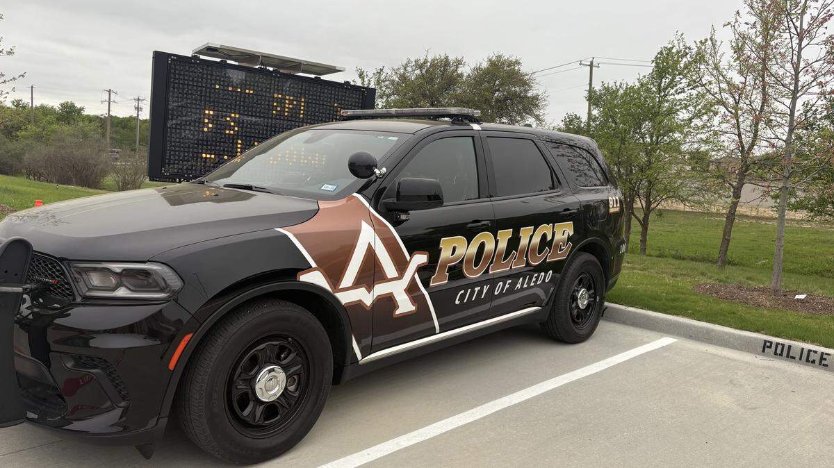 Aledo’s new police department started patrolling January 26.