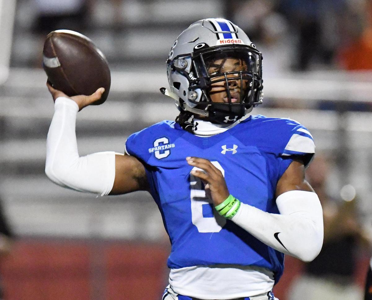 Centennial quarterback Phillip Hamilton and the Spartans will look for a key road win against Northwest on Friday. Special/Bob Haynes
