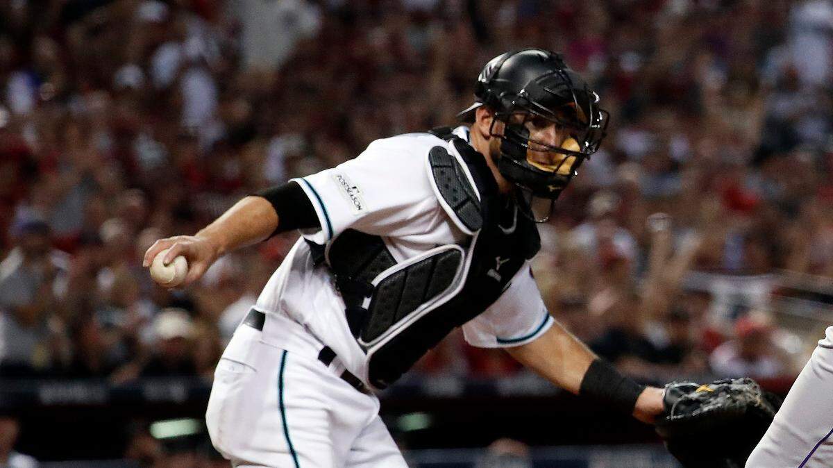 Jeff Mathis spent the past two seasons with the Arizona Diamondbacks and is a 14-year veteran who is considered a top defensive catcher.