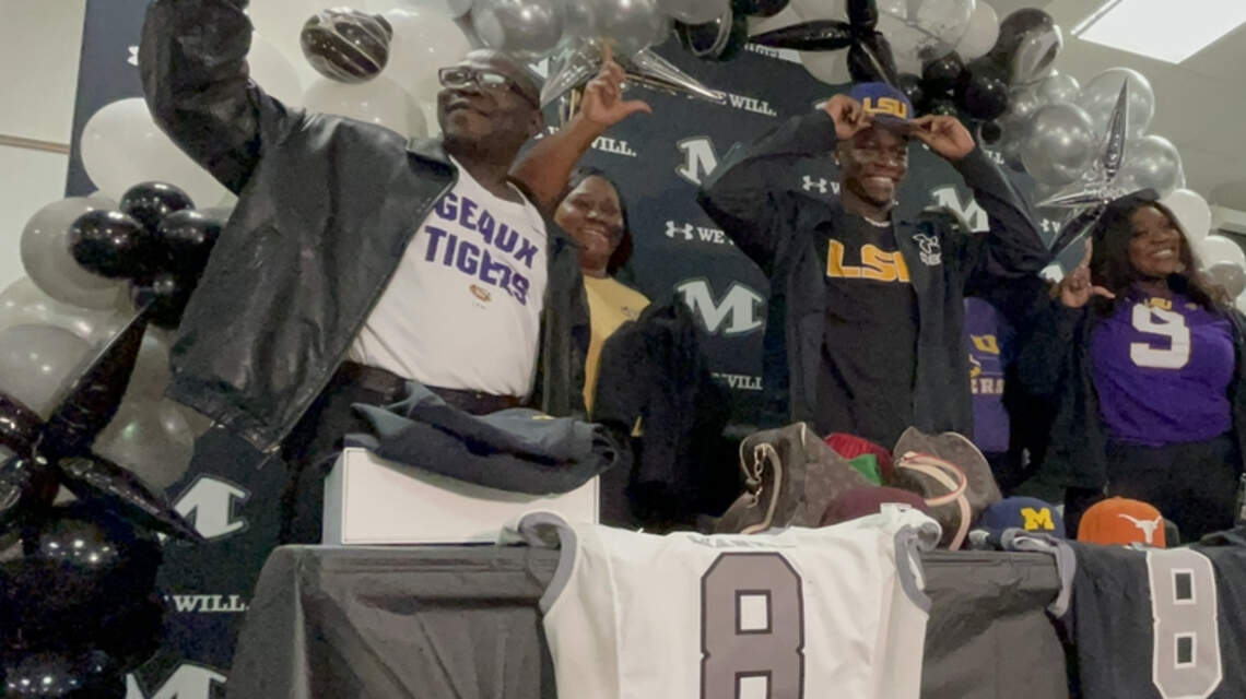 Arlington Martin cornerback Javien Toviano, No. 1 player in the area, commits to LSU