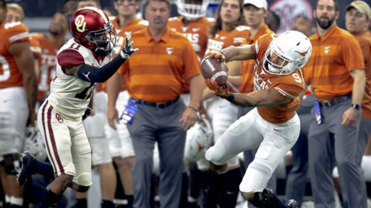 Texas and Oklahoma started the process to exit the Big 12 on Monday.