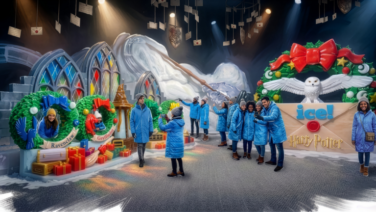 The Gaylord Texan’s latest ‘ice!’ exhibit will take families to Hogwarts and beyond