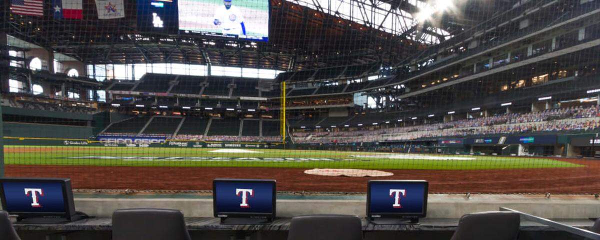 A Rangers field suite, located behind home plate, is up for auction at the 13th annual Eric Nadel Birthday Benefit on May 29.