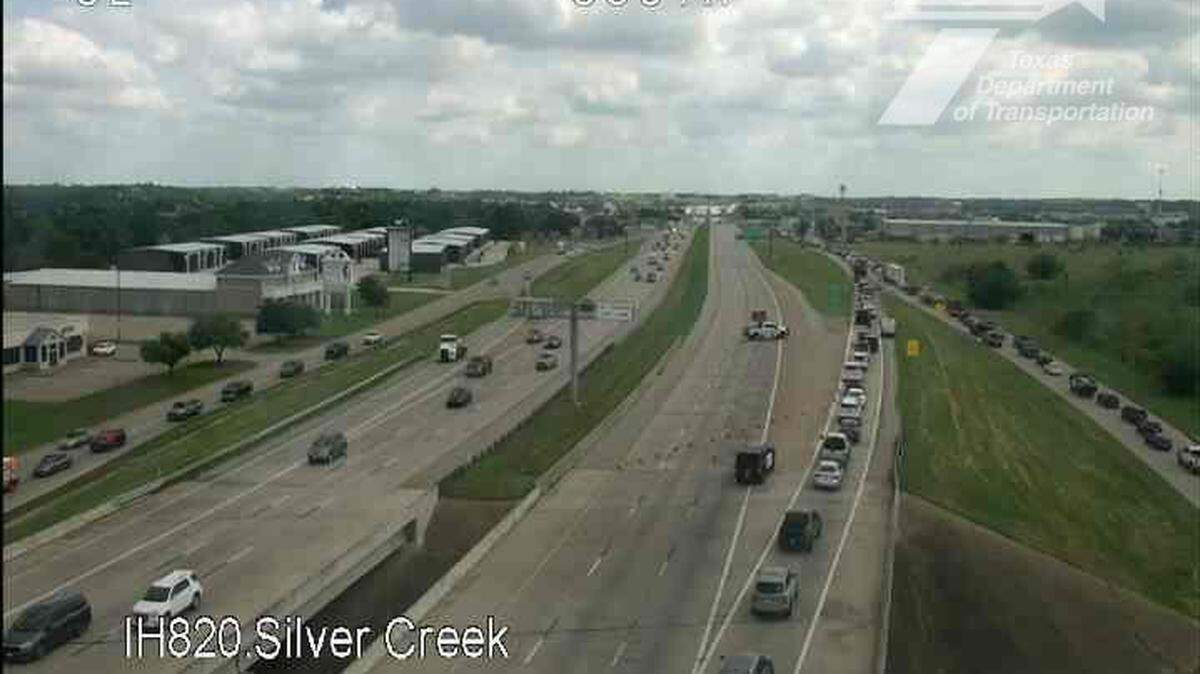 All southbound lanes of Loop 820 in west Fort Worth were closed near White Settlement Road because of a fatal crash Monday afternoon, May 11, 2026, according to police and the Texas Department of Transportation.