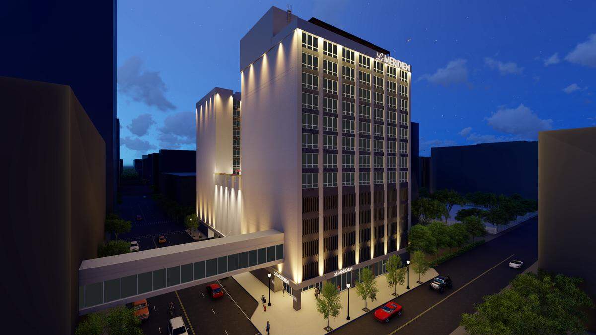 Le Méridien will open in downtown off Commerce Street in Spring 2024.