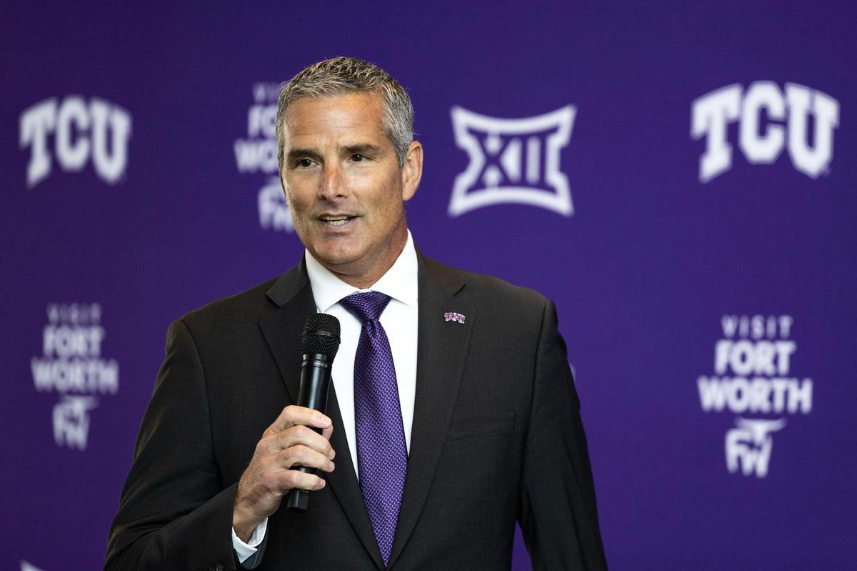 TCU director of athletics Mike Buddie said the Horned Frogs must “position ourselves to be competitive as hell on the football field.”
