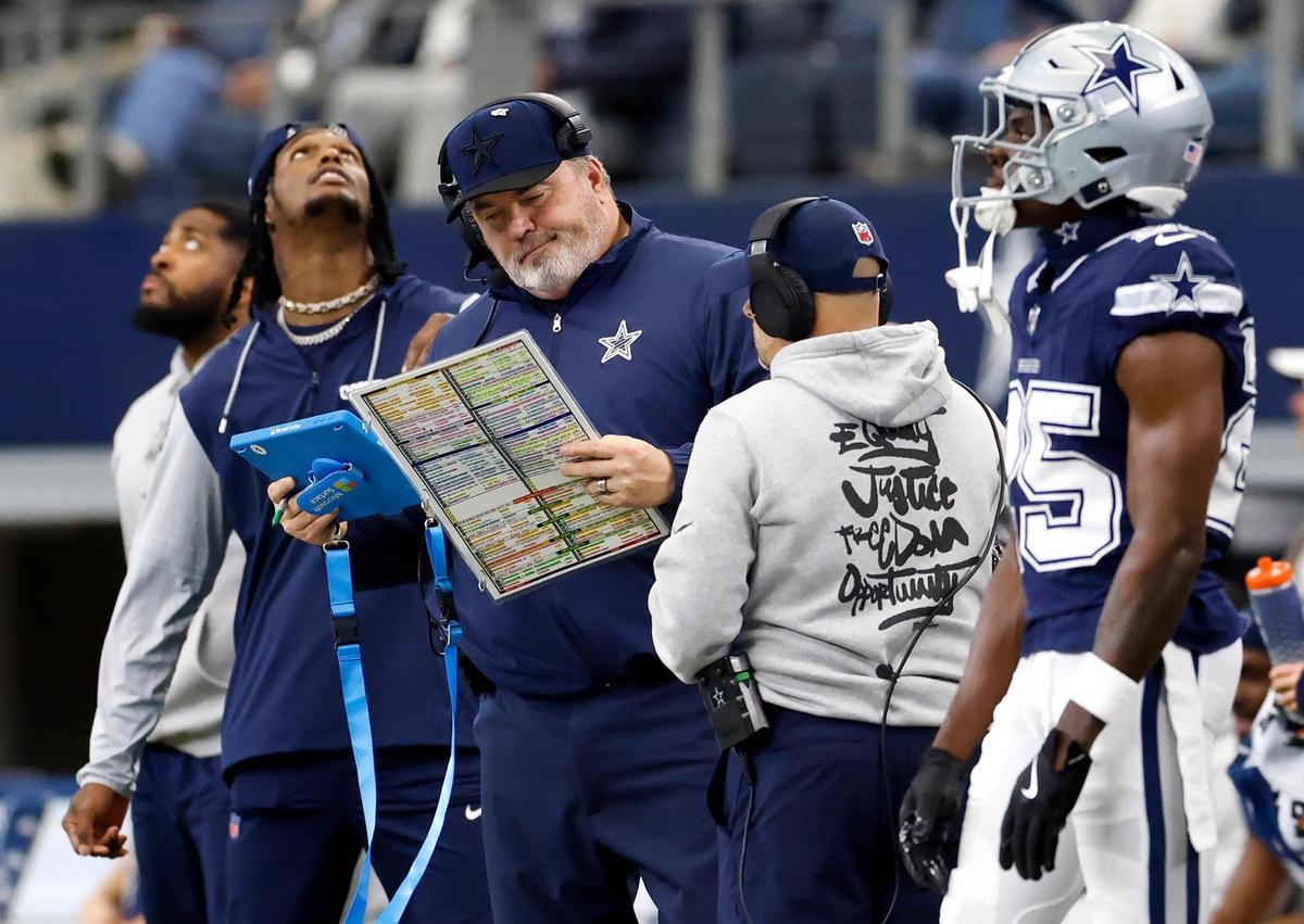 Was Sunday the last game for Mike McCarthy as the head coach of the Dallas Cowboys?
