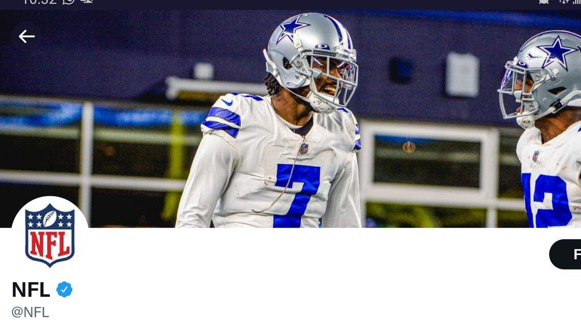 Dallas Cowboys cornerback Trevon Diggs was featured on the NFL’s official Twitter account after making history in Sunday’s 35-29 overtime win over the New England Patriots.